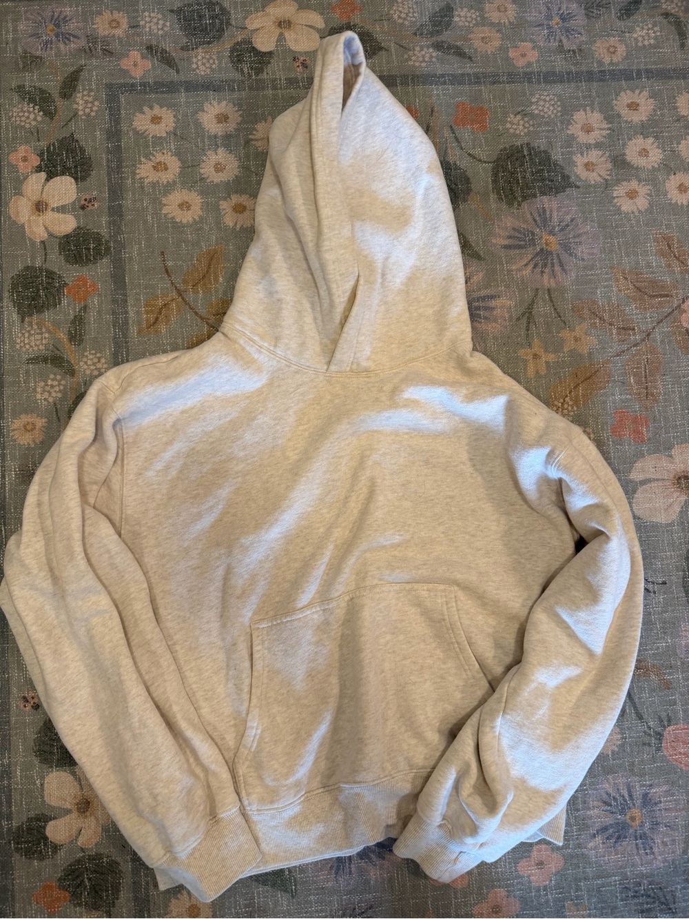 TNA Light Gray Hoodie Sweatshirt